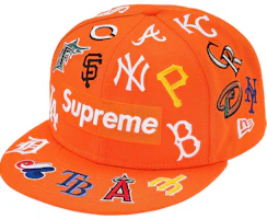 Supreme MLB New Era Orange Supreme MLB New Era Orange