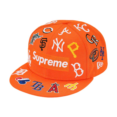 Supreme MLB New Era Orange