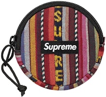 Supreme Woven Stripe Coin Pouch Multicolour Supreme Woven Stripe Coin Pouch Multicolour