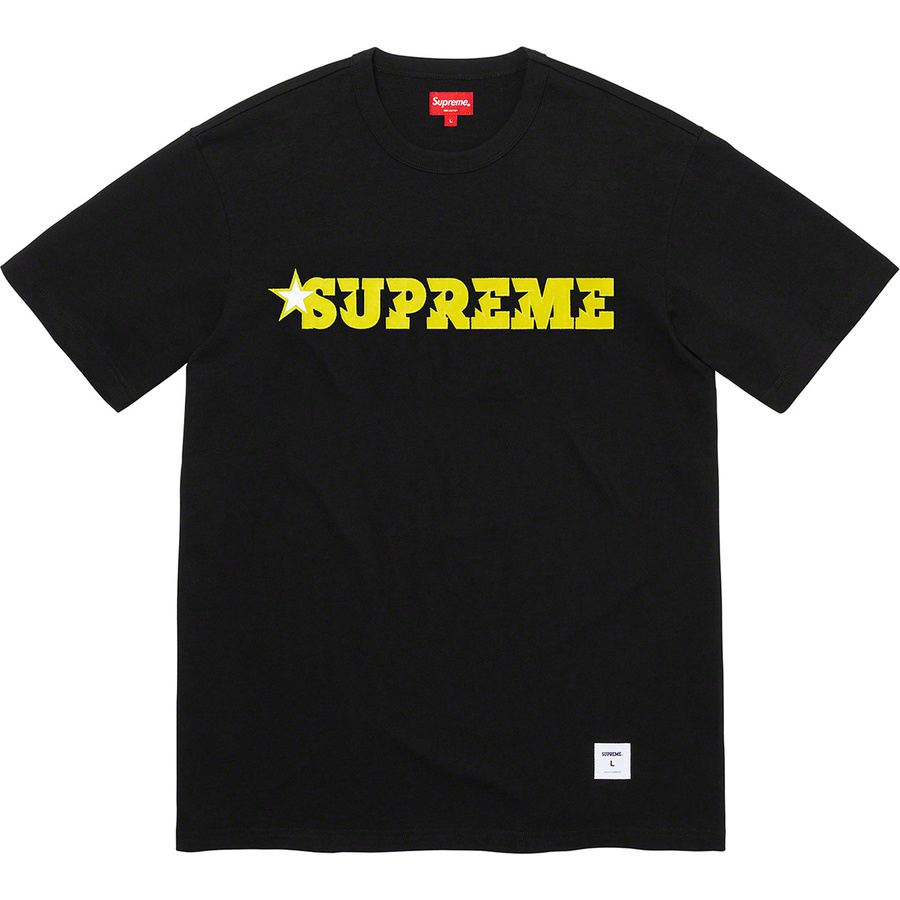 Supreme Star Logo S/S Top Black - Novelship