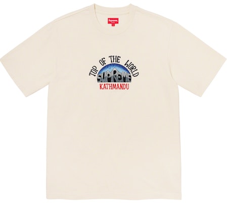 Supreme Top of the World S/S Top Natural Buy Supreme Top of the World S/S Top Natural
