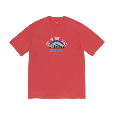 Supreme Top of the World SS Top Cranberry