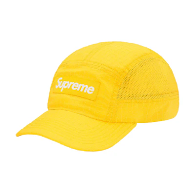 Supreme Reflective Ripstop Camp Cap Yellow