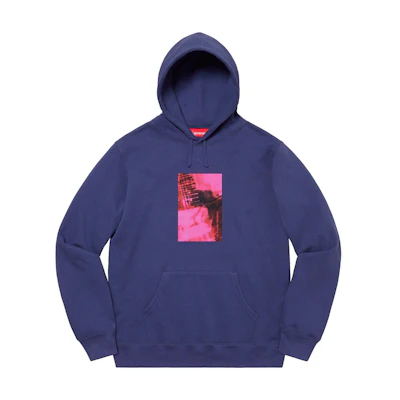 Supreme My Bloody Valentine Hooded Sweatshirt Washed Navy