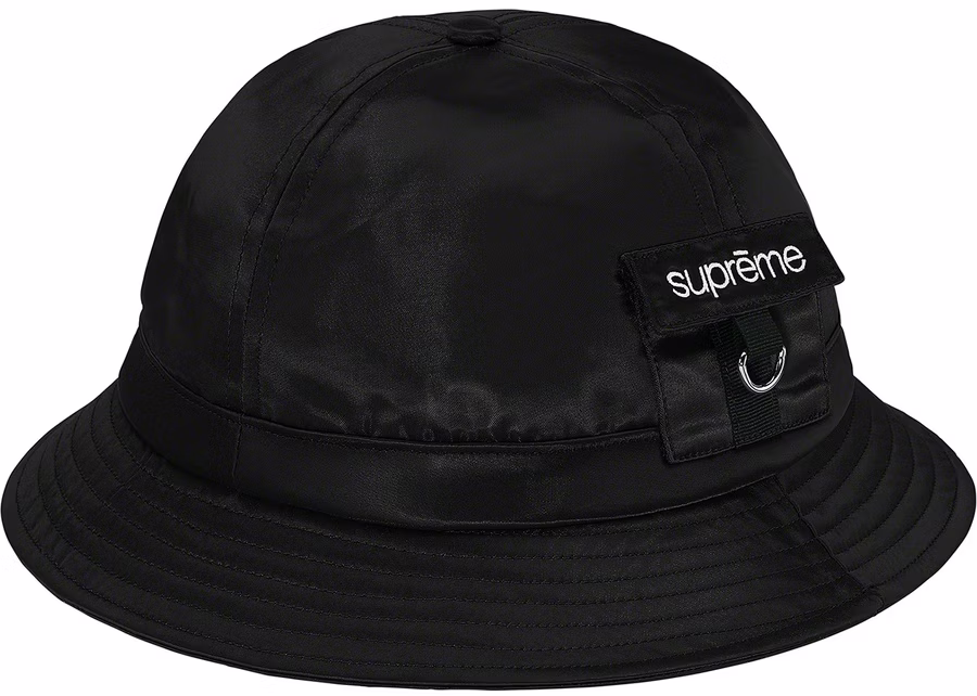 supreme-cordura-pocket-bell-hat-black