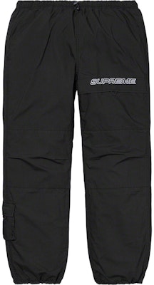 Supreme 棉质束脚裤 黑色 Buy Supreme 棉质束脚裤 黑色