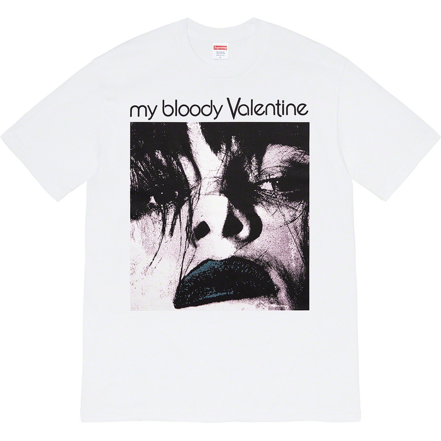 Supreme My Bloody Valentine Feed Me With Your Kiss Tee White