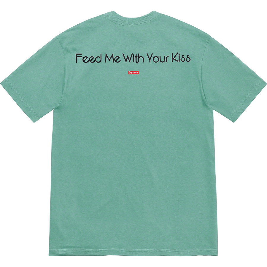 Supreme My Bloody Valentine Feed Me With Your Kiss Tee Dusty Teal ...