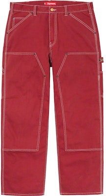 Supreme Seluar Double Knee Painter Warna Oren Buy Supreme Seluar Double Knee Painter Warna Oren