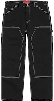 슈프림 더블 니 페인터 팬츠 (블랙)
Buy 슈프림 더블 니 페인터 팬츠 (블랙)