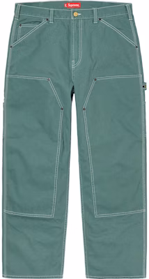 Supreme Double Knee Painter Pant Work Green Buy Supreme Double Knee Painter Pant Work Green
