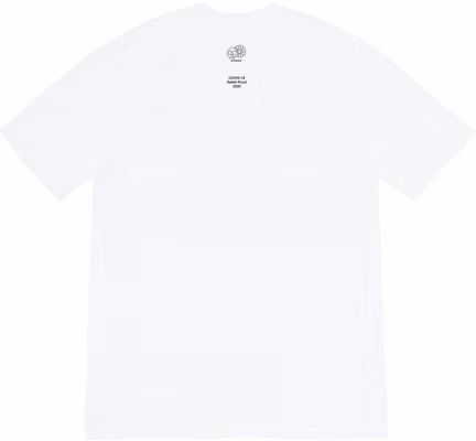 Supreme Takashi Murakami COVID-19 Relief Box Logo Tee White Lookbook Supreme Takashi Murakami COVID-19 Relief Box Logo Tee White