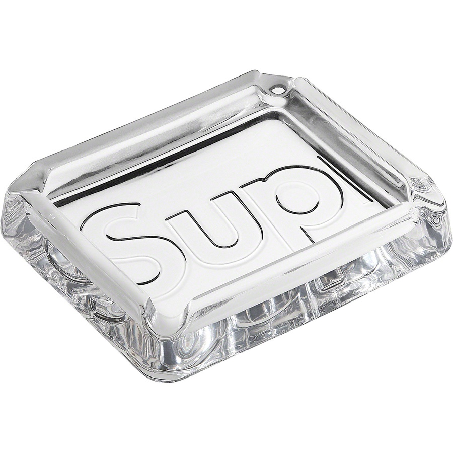 Supreme Debossed Glass Ashtray - www.stedile.com.br