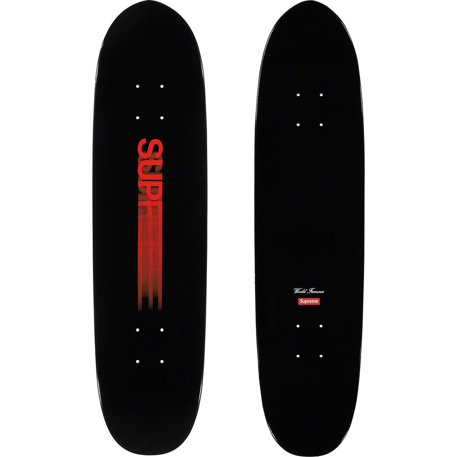 Supreme Motion Logo Cruiser Skateboard Deck Black - Novelship