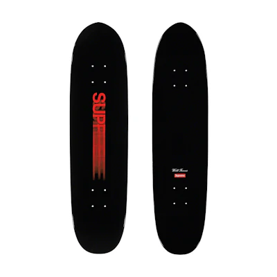 Supreme Motion Logo Cruiser Skateboard Deck Black