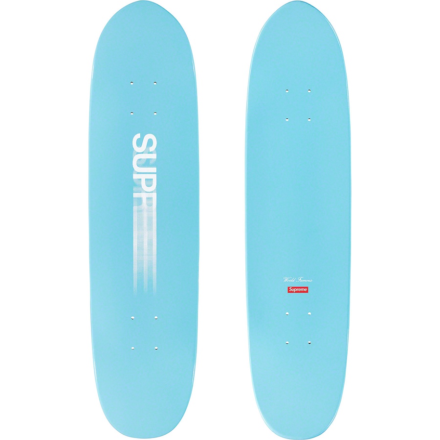 Supreme Motion Logo Cruiser Skateboard Deck Blue - Novelship