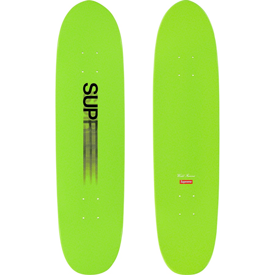 Supreme Motion Logo Cruiser Skateboard Deck Lime - Novelship