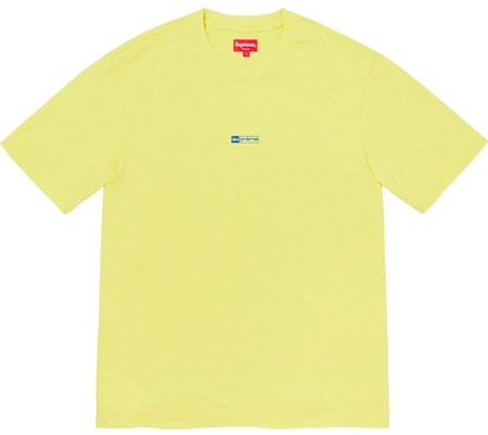 Supreme Invert Camiseta Manga Corta Amarillo Claro Buy Supreme Invert Camiseta Manga Corta Amarillo Claro