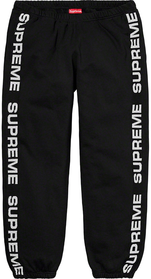 supreme-metallic-rib-sweatpant-black