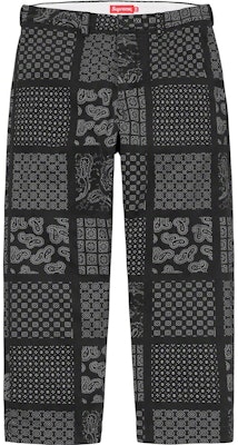 슈프림 페이즐리 그리드 치노 팬츠 (블랙)
Buy 슈프림 페이즐리 그리드 치노 팬츠 (블랙)