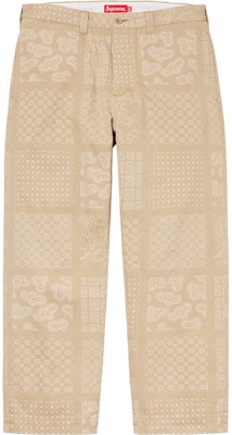슈프림 페이즐리 그리드 치노 팬츠 카키
Buy 슈프림 페이즐리 그리드 치노 팬츠 카키