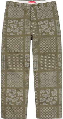 슈프림 페이즐리 그리드 치노 팬츠 (올리브)
Buy 슈프림 페이즐리 그리드 치노 팬츠 (올리브)