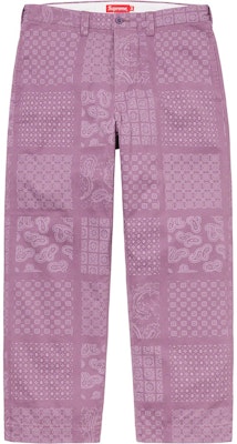 슈프림 페이즐리 그리드 치노 팬츠 (다크 라일락)
Buy 슈프림 페이즐리 그리드 치노 팬츠 (다크 라일락)