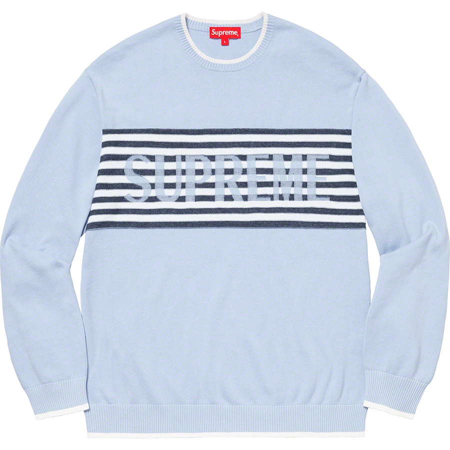 Supreme blue clearance sweater