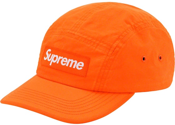 Supreme Barbour Waxed Cotton Camp Cap Orange - Main Image