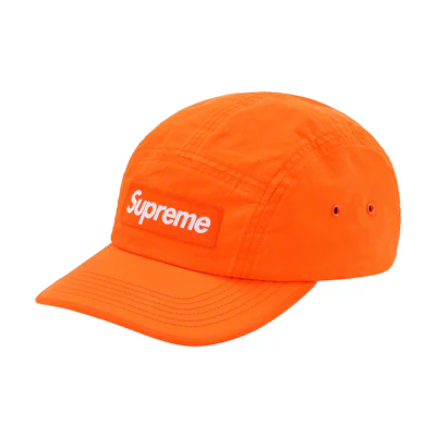 Supreme Barbour Waxed Cotton Camp Cap Orange