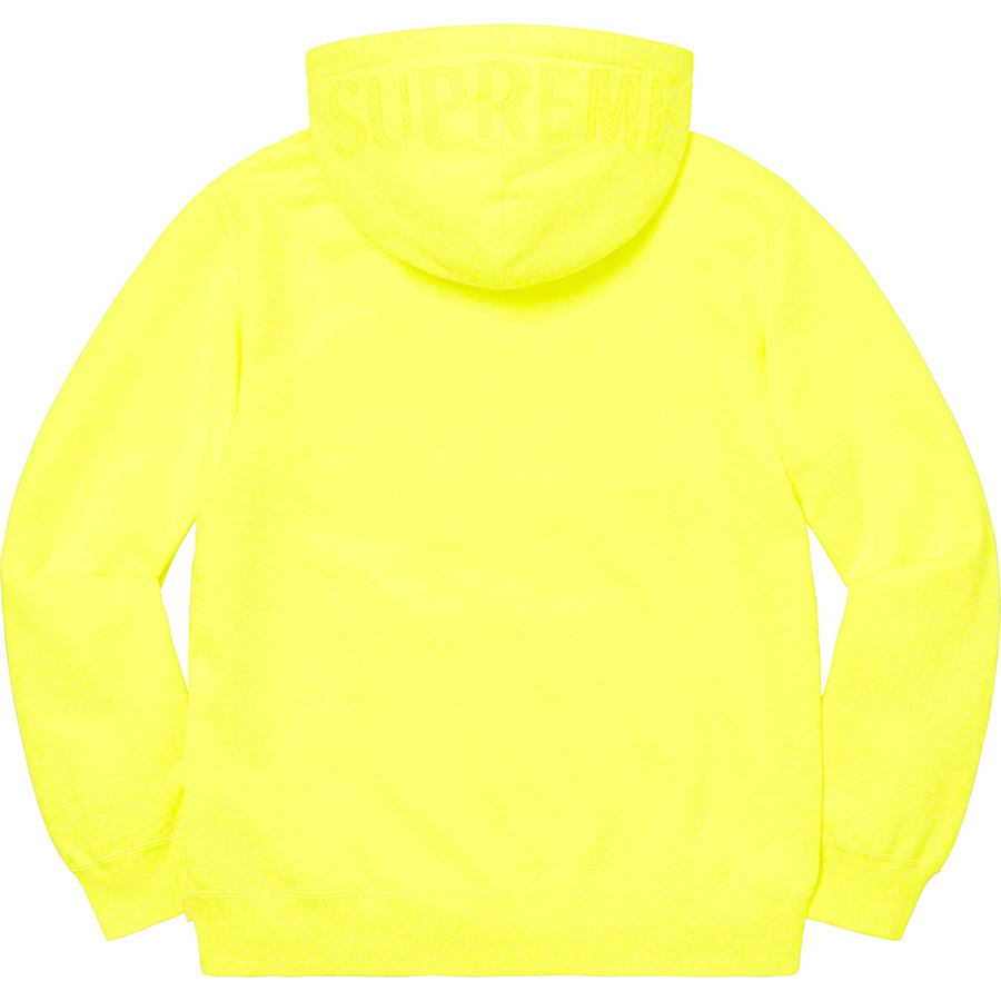 Supreme Overdyed Hooded Sweatshirt (SS20) Bright Yellow 圖 2