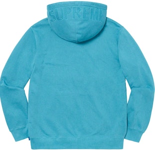 Supreme 經過染色帶帽運動衫 (SS20) 鮮藍色 Order Supreme 經過染色帶帽運動衫 (SS20) 鮮藍色