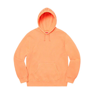 Supreme Overdyed Hooded Sweatshirt (SS20) Bright Peach