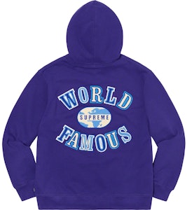 Supreme World Famous Zip Up Hooded Sweatshirt (SS20) Dark Royal - Biru Gelap. Buy Supreme World Famous Zip Up Hooded Sweatshirt (SS20) Dark Royal - Biru Gelap.