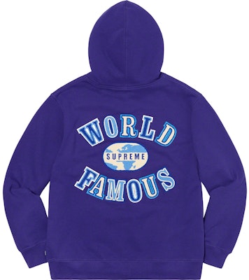 Supreme World Famous Zip Up Hooded Sweatshirt (SS20) Dark Royal - Biru Gelap. Buy Supreme World Famous Zip Up Hooded Sweatshirt (SS20) Dark Royal - Biru Gelap.