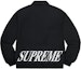 Buy Jaket Varsity Supreme Twill Hitam