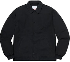 Chaqueta Varsity Twill Negra Supreme Order Chaqueta Varsity Twill Negra Supreme