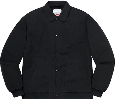 Jaket Varsity Supreme Twill Hitam Order Jaket Varsity Supreme Twill Hitam