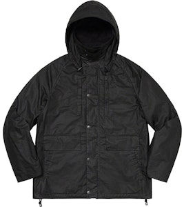 Jaket Lapangan Katun Lilin Ringan Hitam Supreme Barbour Order Jaket Lapangan Katun Lilin Ringan Hitam Supreme Barbour
