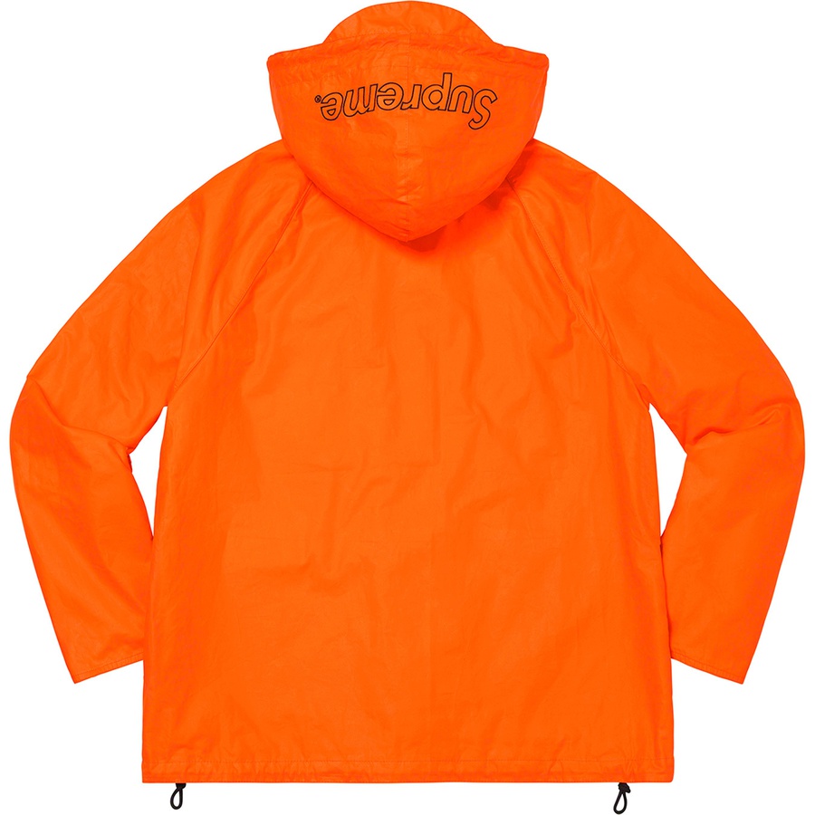 Supreme Barbour Lightweight Waxed Cotton Field Jacket Orange