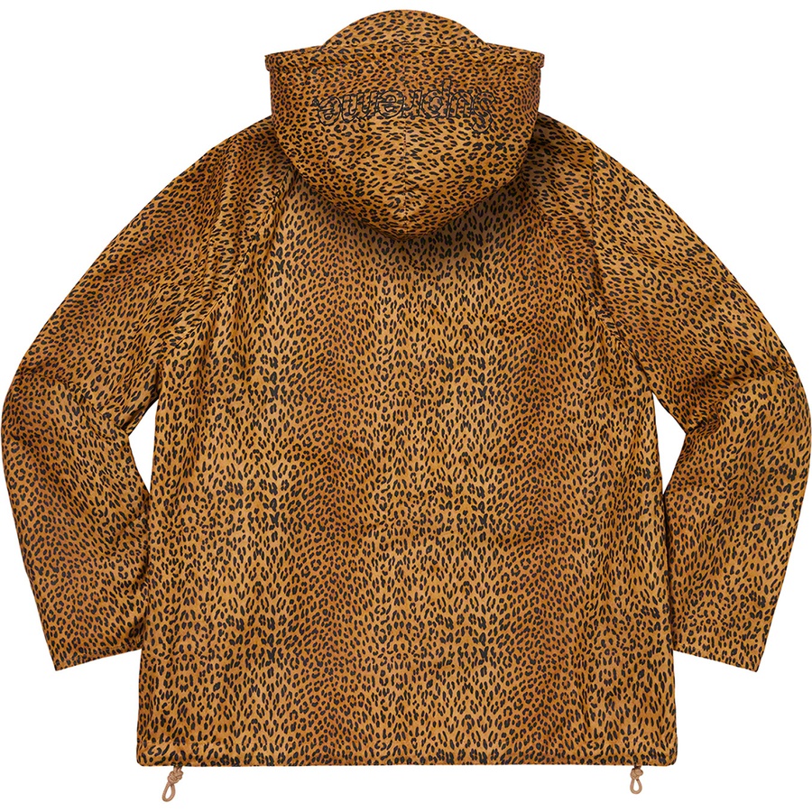 Supreme Barbour Lightweight Waxed Cotton Field Jacket Leopard
