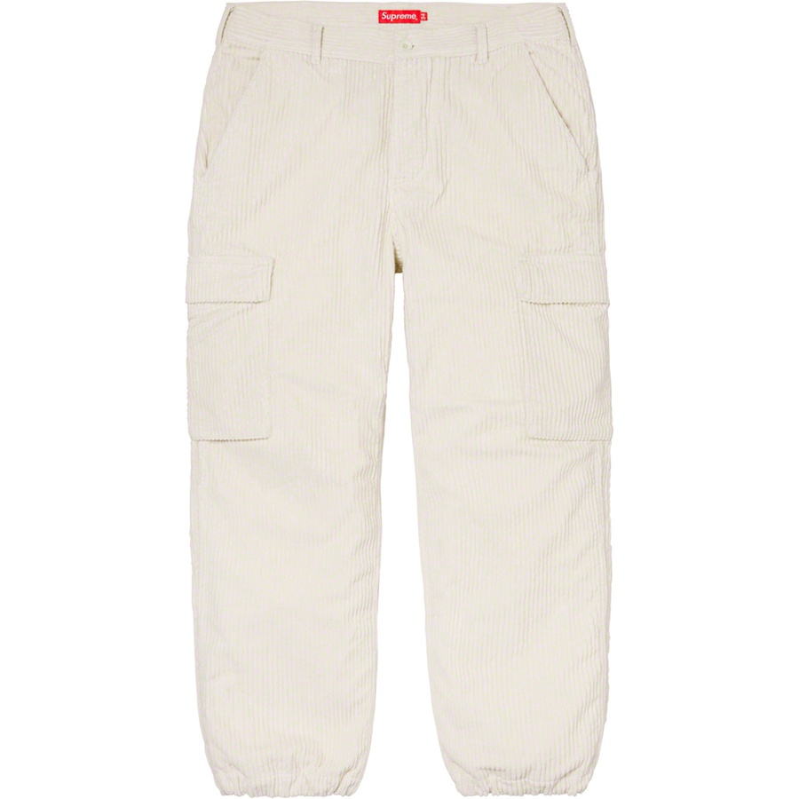 Supreme Wide Wale Corduroy Cargo Pant Natural