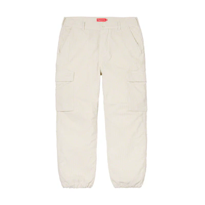 Supreme Wide Wale Corduroy Cargo Pant Natural