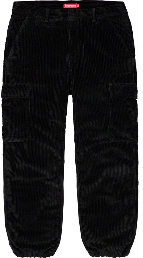 supreme-wide-wale-corduroy-cargo-pant-black