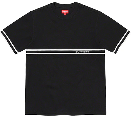 Supreme Knit Stripe Baju Pendek (SS20) Hitam Buy Supreme Knit Stripe Baju Pendek (SS20) Hitam