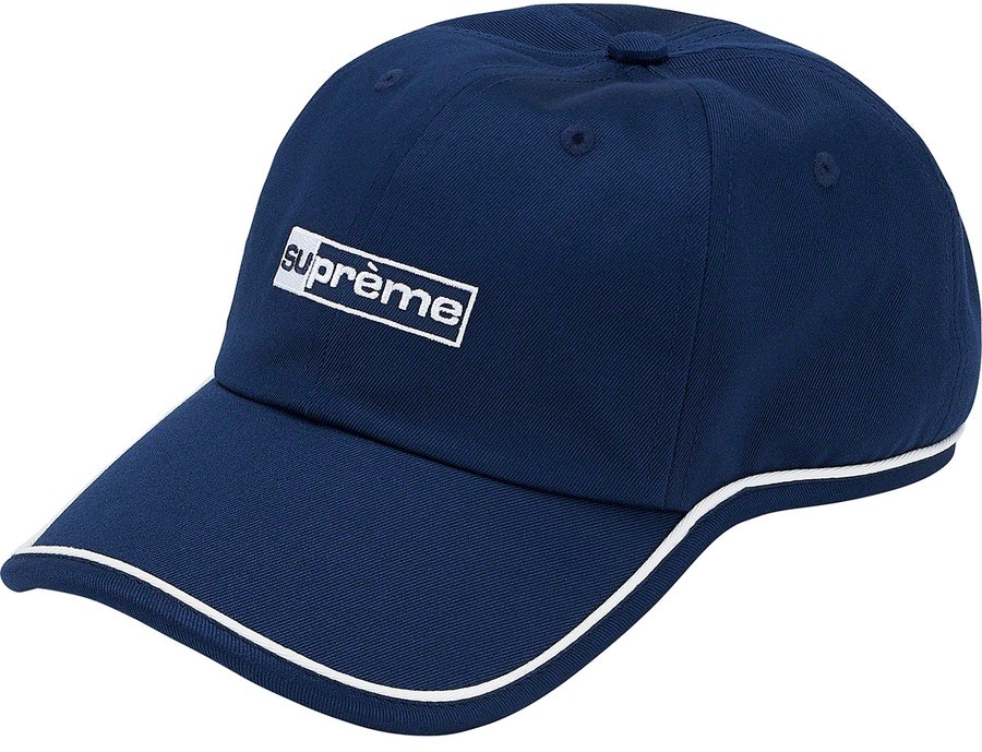 supreme-piping-6-panel-navy