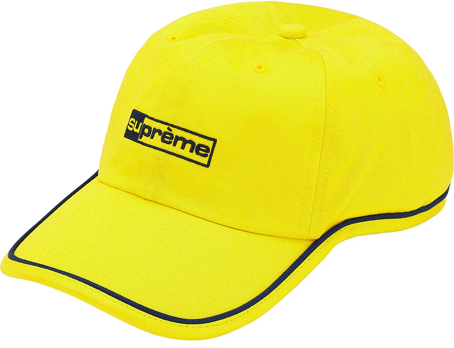 supreme-piping-6-panel-bright-yellow