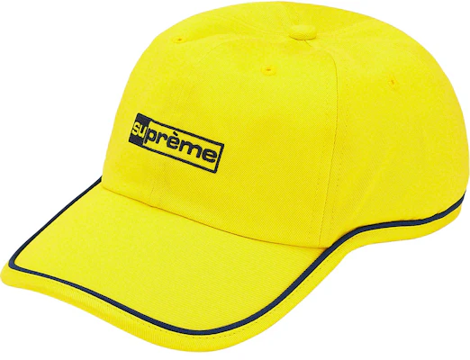 Supreme Piping 6-Panel Bright Yellow Buy Supreme Piping 6-Panel Bright Yellow