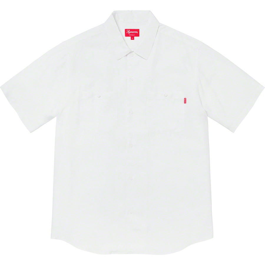 トップス supreme Silk S/S Work Shirt M Rhinestone Pin Up S/S Work Shirt | Supreme 25ss