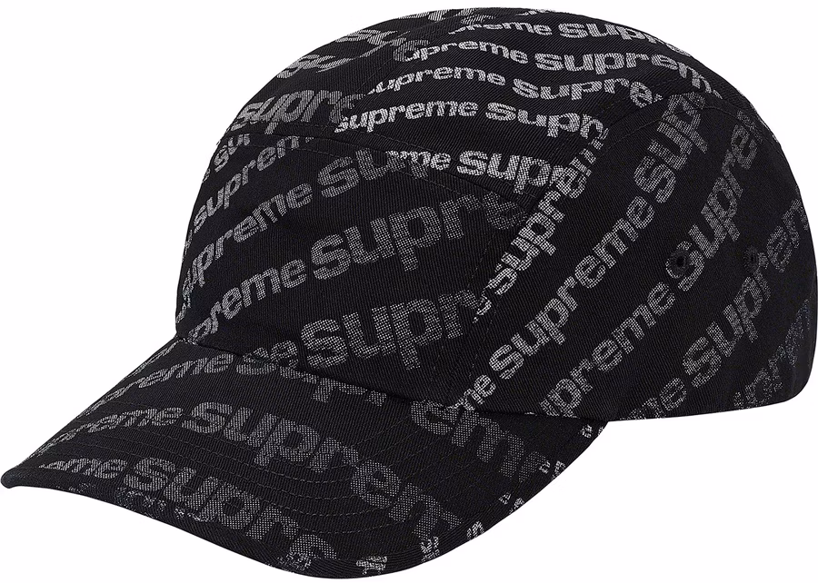 supreme-radial-camp-cap-black